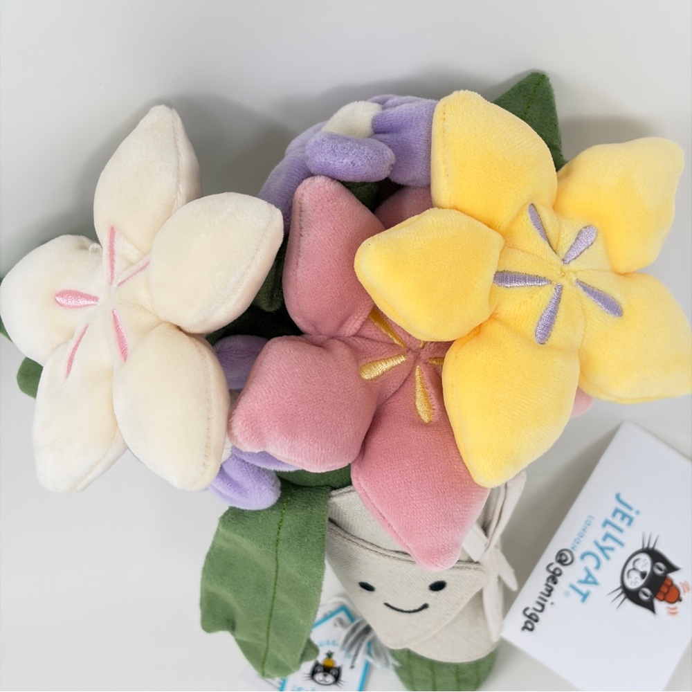 Jellycat Amuseables Bouquet of Flowers, NWT - Picture 3 of 16